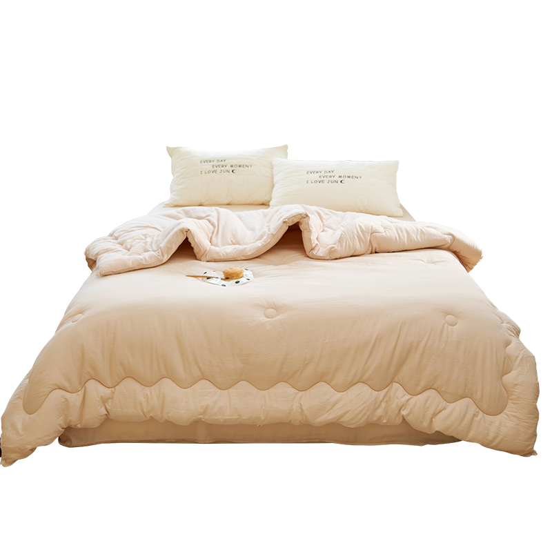 吉祥三宝家纺高保暖仿生绒被芯单双人被学生宿舍家用春秋被冬被