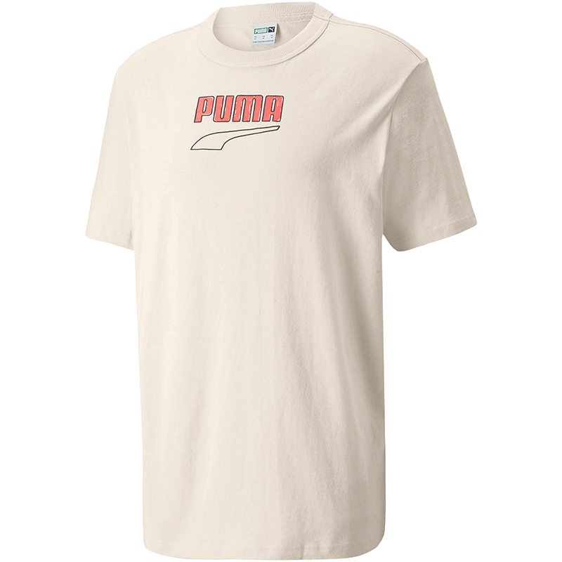 PUMA 彪马男士上衣运动透气休闲短袖T恤 535359-99