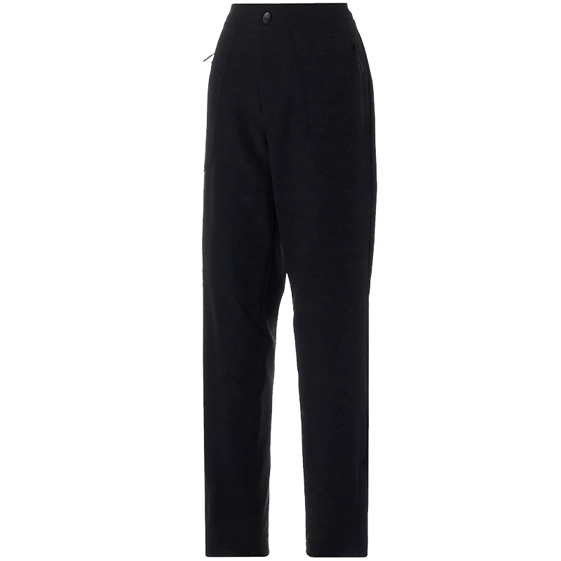 PUMA SEASONS高端户外系列 纯色纽扣修身直筒休闲裤 女款 黑色 522584-01