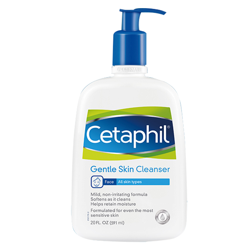『保税直发』小云朵洁面丝塔芙(Cetaphil) 温和洗面奶200ml( 不含皂碱洁面乳 深层清洁 锁水保湿 男女适用