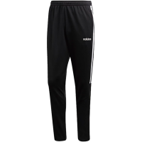 adidas 三条纹休闲训练跑步运动长裤 男款 黑色 DY3133