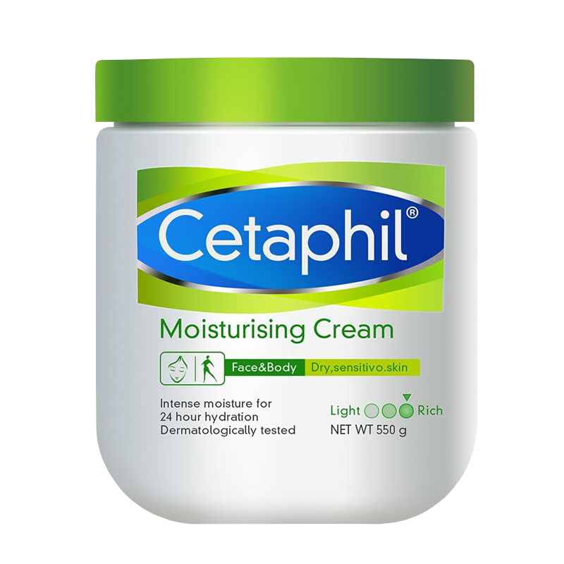 [保税直发]Cetaphil/丝塔芙大白罐身体乳550g*2补水保湿滋润面霜正品