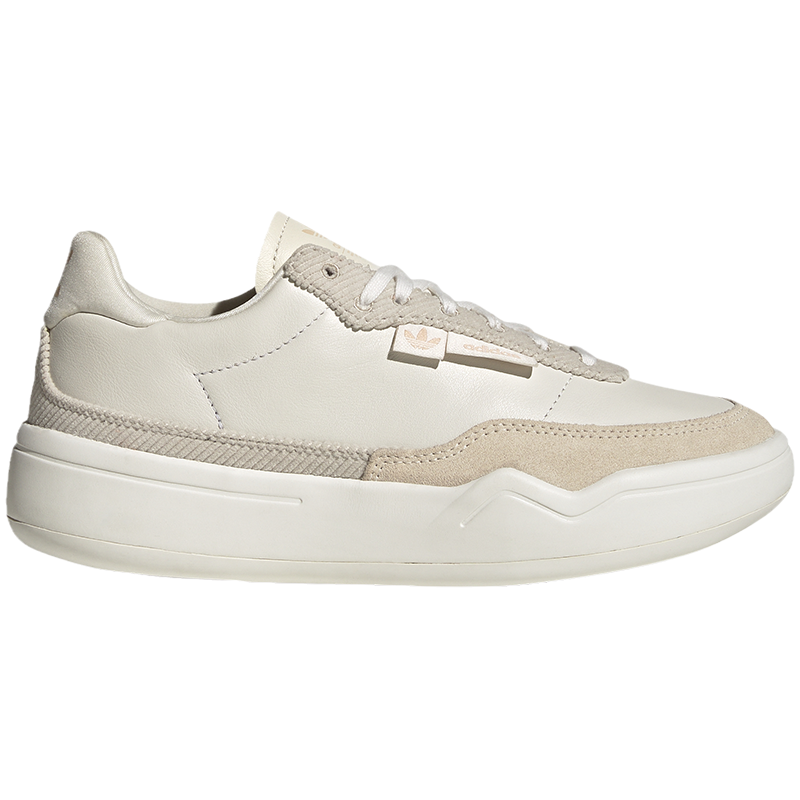 adidas originals Her Court 舒适 耐磨 低帮 运动休闲鞋 女款 米白 GX7039