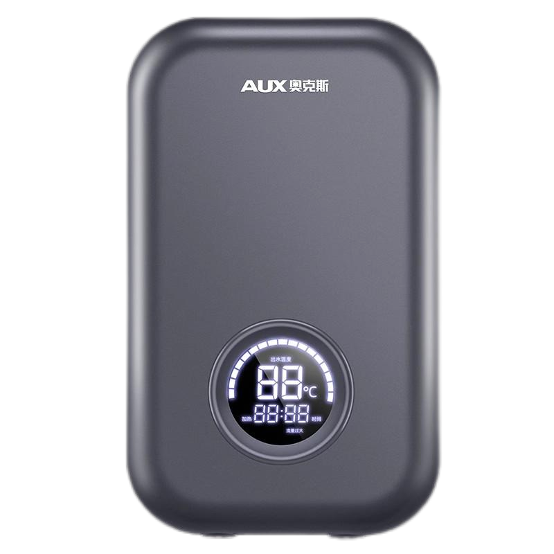 奥克斯即热式电热水器家用小型加热器恒温速热智能变频蓝牙音乐款 8500W变频上门安装