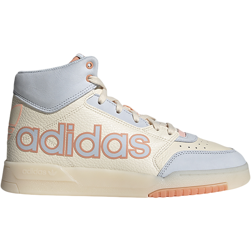 adidas originals Drop Step XL 耐磨休闲板鞋 女款 白蓝 GW9533