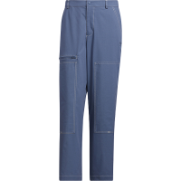 adidas WORKWEAR 字母刺绣直筒运动裤 男款 奇迹青灰 HY7250