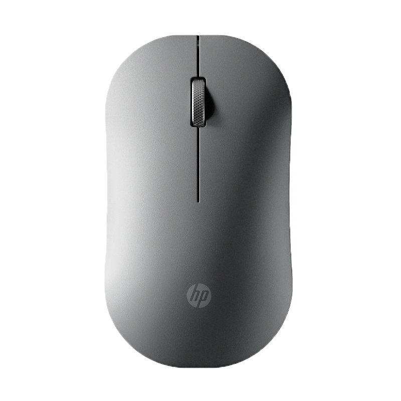 HP/惠普无线蓝牙双模鼠标轻音笔记本电脑办公ipad平板mac苹果男女生可爱适用多设备-墨玉绿色