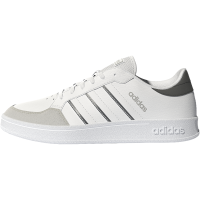 adidas neo Breaknet 舒适耐磨休闲板鞋 白灰 GX4197