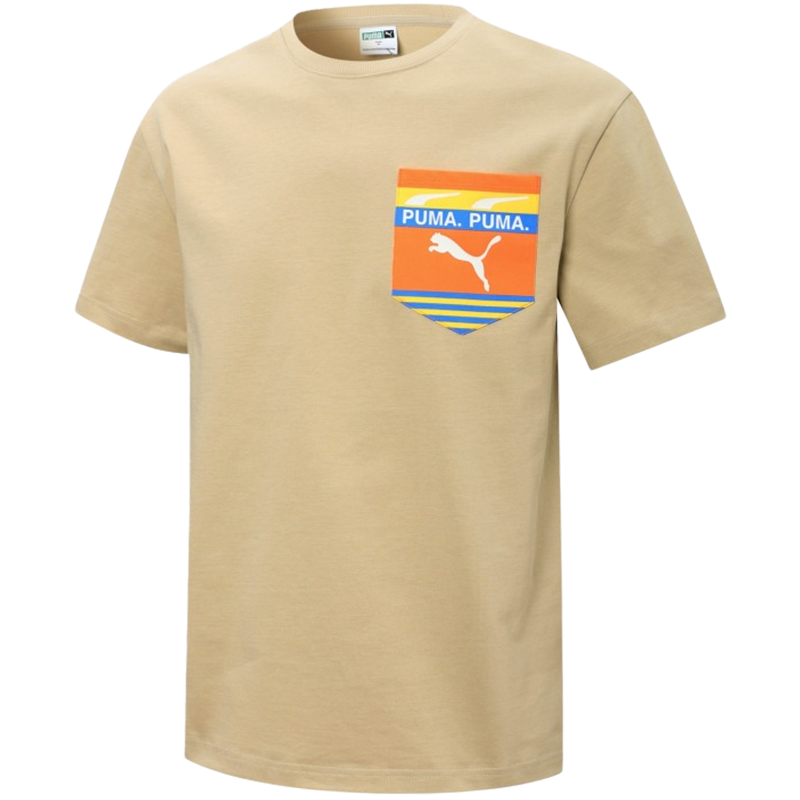 Puma 彪马 男装时尚运动休闲透气舒适短袖T恤 534991-12