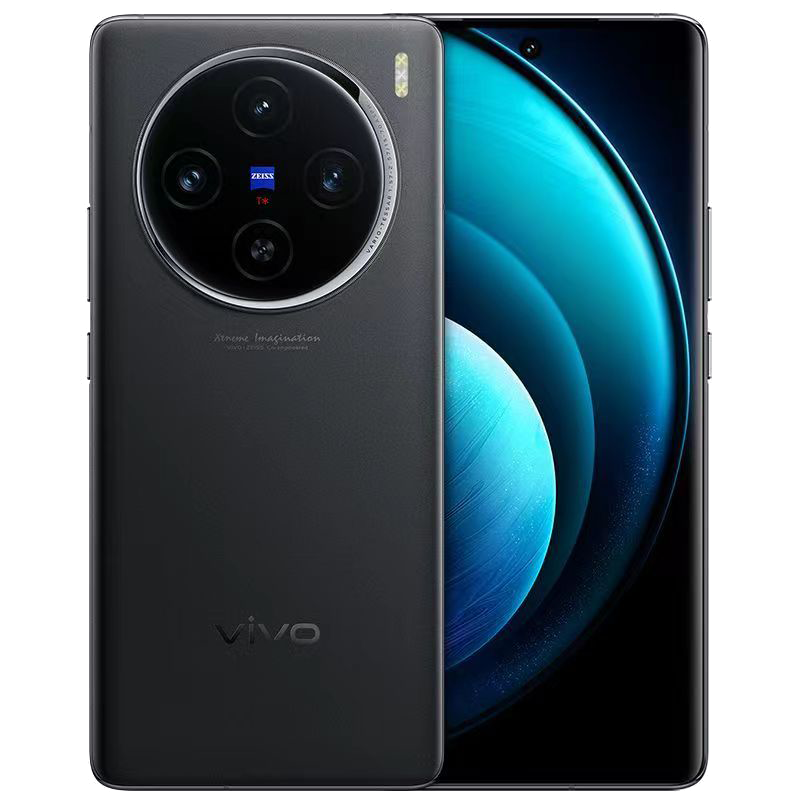vivo X100 16GB+256GB 辰夜黑 全网通5G新品手机 蓝晶x天玑9300旗舰芯片蔡司超级长焦5000mAh120W快充拍照游戏学生智能手机