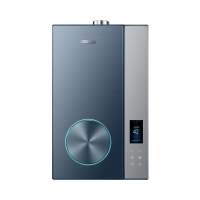 COLMO CE820 20L零冷水燃气热水器 家用天然气 增压 UV紫外线杀菌 恒温舱 双阀四驱 皓石蓝 10年包修