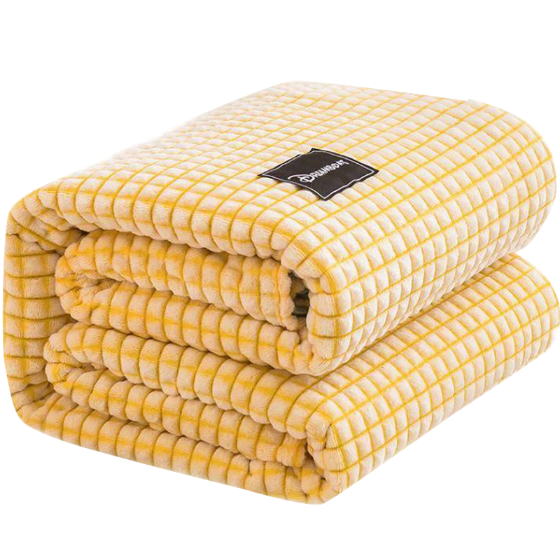 紫萱依韵 纯色柔软亲肤毛毯 150*200cm 1条