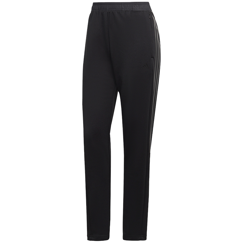adidas Tiro Suit-up Advanced 纯色Logo印花松紧休闲运动长裤 男女同款 黑色 IB2306