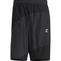 adidas originals Bold Shorts 纯色透气运动五分短裤 男款 黑色 HH9442