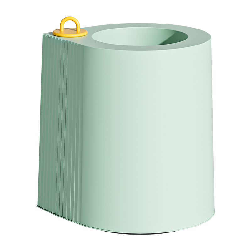 述物初心垃圾桶家用客厅轻奢厕所卫生间厨房卧室大号水滴垃圾桶办公室