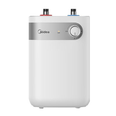 Midea/美的 小厨宝F05-15A1(S)小型速热储水式热水器5升家用热水宝上出水 全国联保恒温小巧不占空间洗手呵护