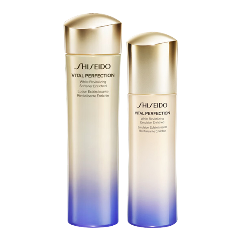 [新版滋润型]SHISEIDO/资生堂 悦薇水乳珀翡紧颜亮肤护肤(水150毫升+乳液100毫升)抗初老补水