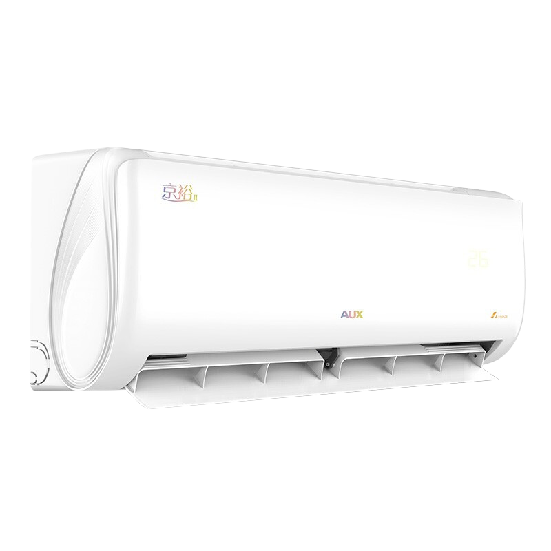奥克斯(AUX)空调挂机1.5匹 家用变频空调 新一级能效 挂壁式空调 冷暖KFR-35GW/BpR3AQE1(B1)