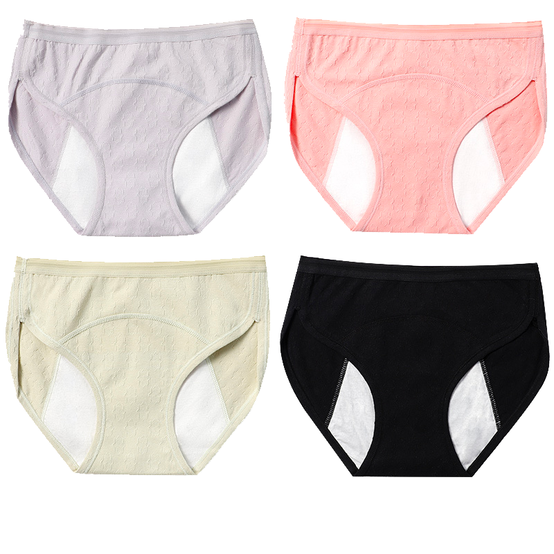 浪莎女士内裤女纯棉内档薄款蕾丝花边性感三角裤舒适透明透气宽松大码学生少女日系短裤