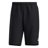 adidas M Mh Wov Short 休闲运动透气字母印花短裤 男款 黑色 GN0802