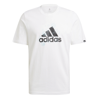 adidas M Smly Bbls T 休闲运动圆领短袖T恤 男款 白色 GM6661