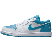 Nike耐克AJ1男鞋新款JORDAN 1蓝白低帮运动板鞋休闲鞋553558-174