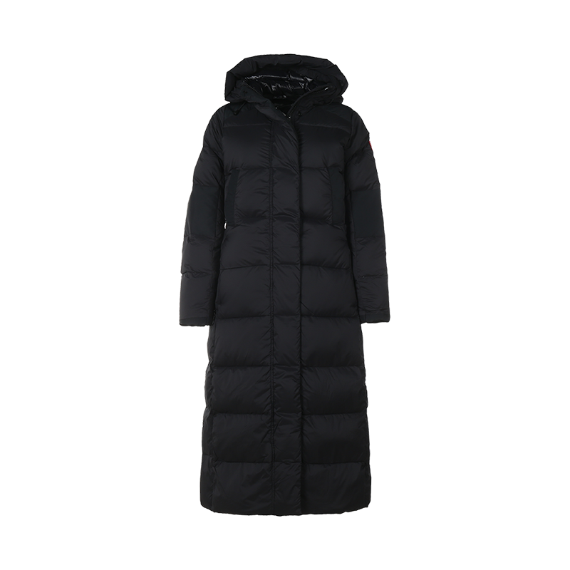加拿大鹅 女士聚酰胺长款ALLISTON派克大衣鸭绒连帽羽绒服外套 5088L