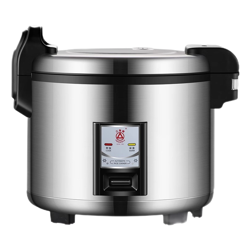 三角牌电饭锅家用2-3人4-5-6升官方正品多功能蒸煮老式电饭煲小型 4L加厚不粘胆-经典款