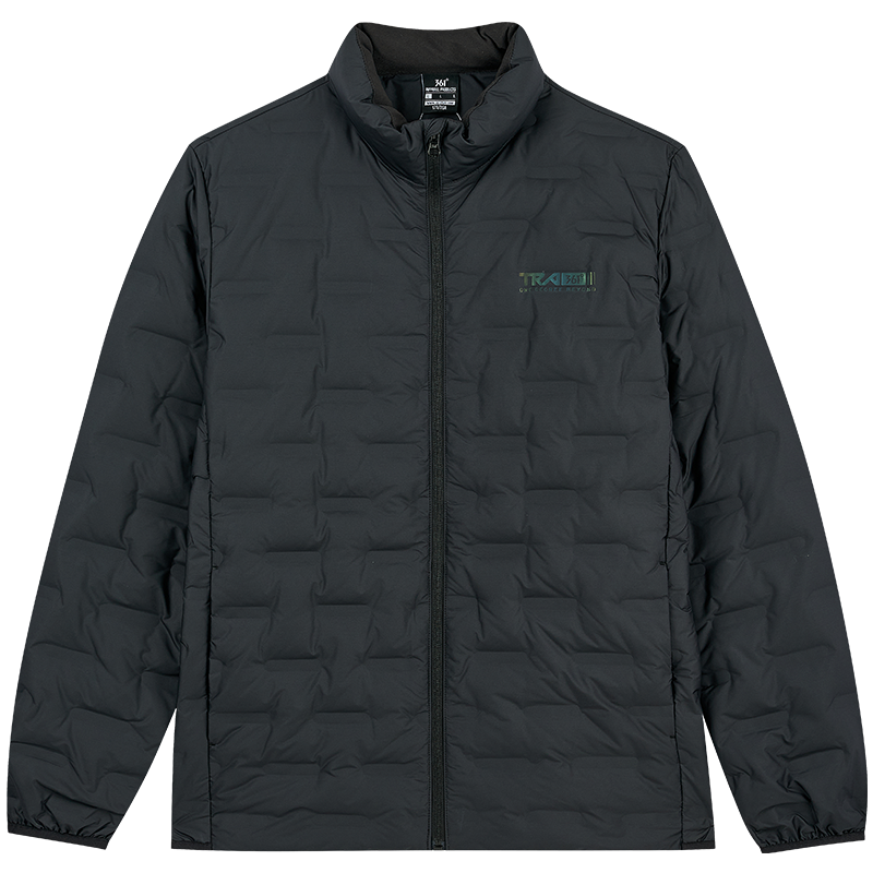 361°热反射羽绒服男冬季新款男士保暖加厚短款立领羽绒外套