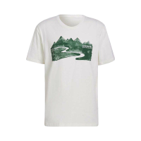 adidas originals 风景印花短袖T恤男款 白色 HF4769