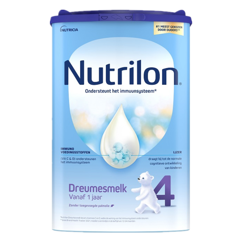 有效期到25年8月-诺优能 荷兰牛栏 Nutrilon 婴幼儿配方奶粉4段(1-2岁) 800g