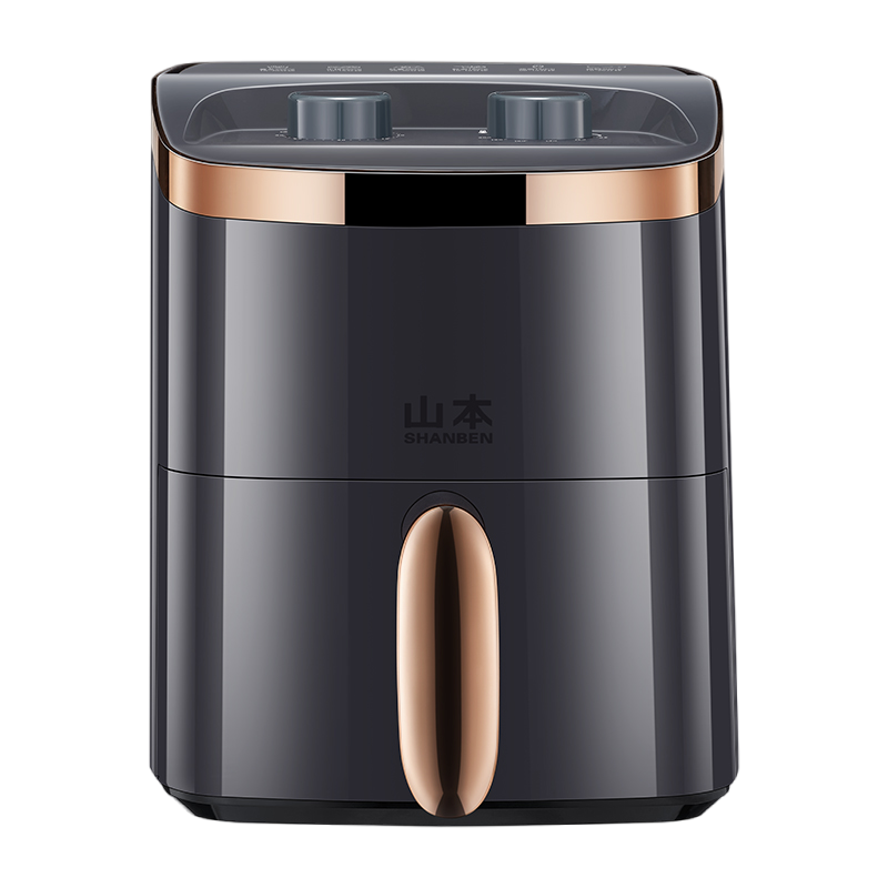 山本(SHANBEN) 空气炸锅S-2206家用智能无油烟电炸锅多功能不沾易清洗低脂薯条机煎炸锅烤箱