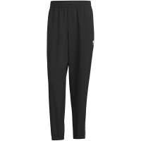 adidas neo Logo标志竖条纹束脚宽松运动裤 男款 黑色 IP8314