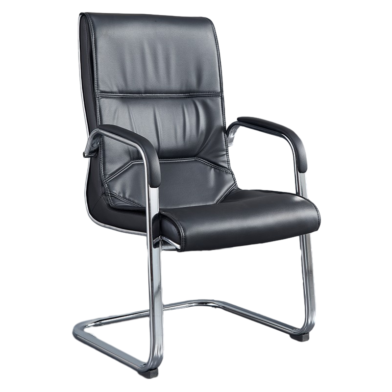 科野 办公椅电脑椅会议椅家用弓形脚椅子洽谈椅会客椅