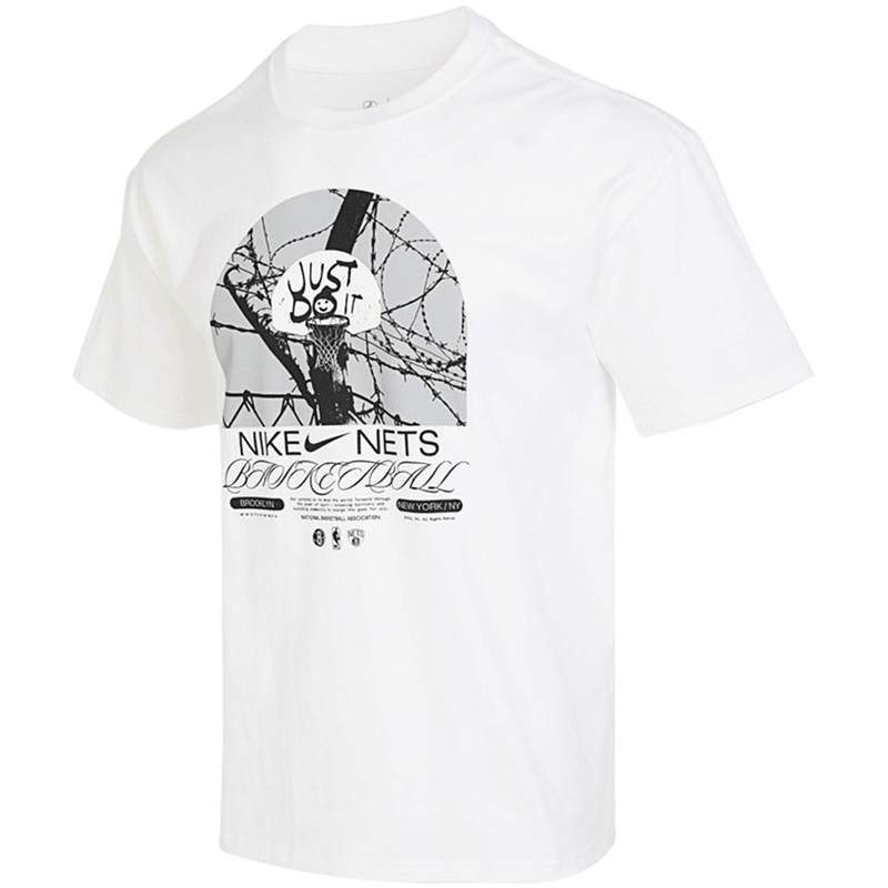 耐克 Nike 男夏篮球圆领宽松短袖运动T恤上衣 DR6289-100