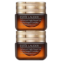 [两支15ml]雅诗兰黛(Estee Lauder)眼霜小棕瓶抗蓝光 淡化黑眼圈眼部精华 抗蓝光眼霜15ml (两瓶装)