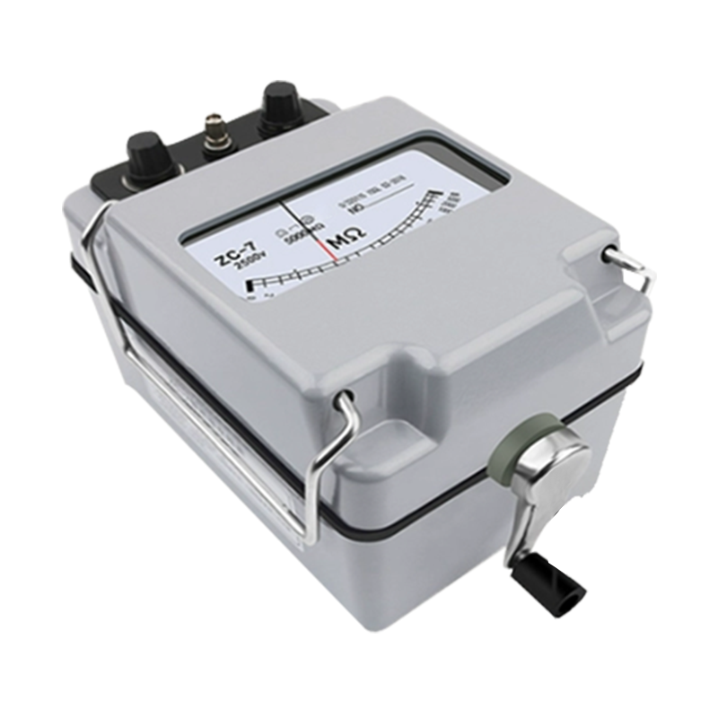 嘉禾长久/手摇兆欧表 绝缘电阻测试仪/ZC-7(1000V-2000M)铝壳