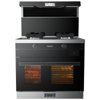 德普凯信(Depelec)K1EMS集成灶蒸烤分体智能彩屏家用变频自清洗油烟机燃气灶鲲鹏