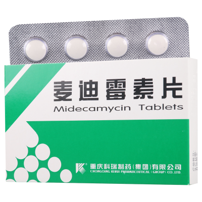 科瑞 麦迪霉素片 0.1g*12片*2板/盒