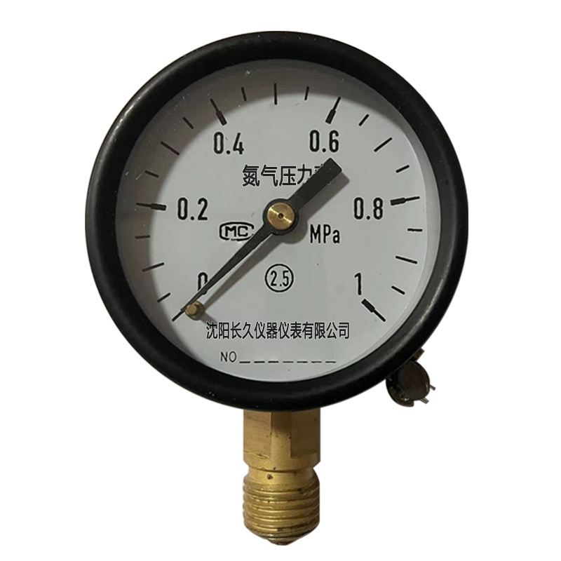 嘉禾长久/氮气压力表/Y60 /个