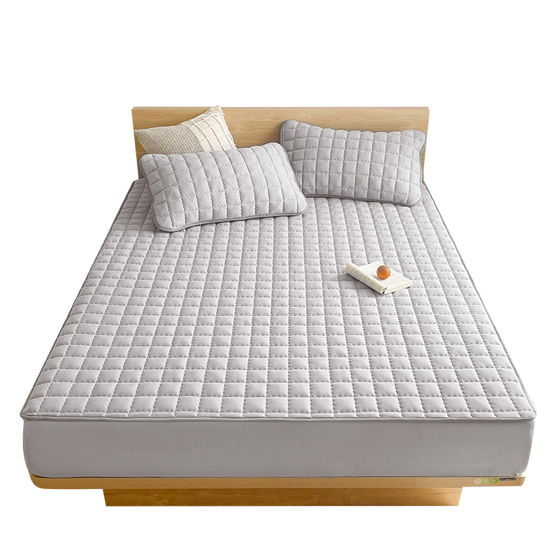 洁丽雅纯棉抗菌全包防水床笠单件床罩席梦思床垫保护罩