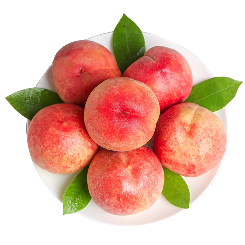 [西沛生鲜] 山西新鲜水蜜桃蜜桃新鲜水果净重8.5斤特大果 70mm+应季现摘脆甜毛桃子