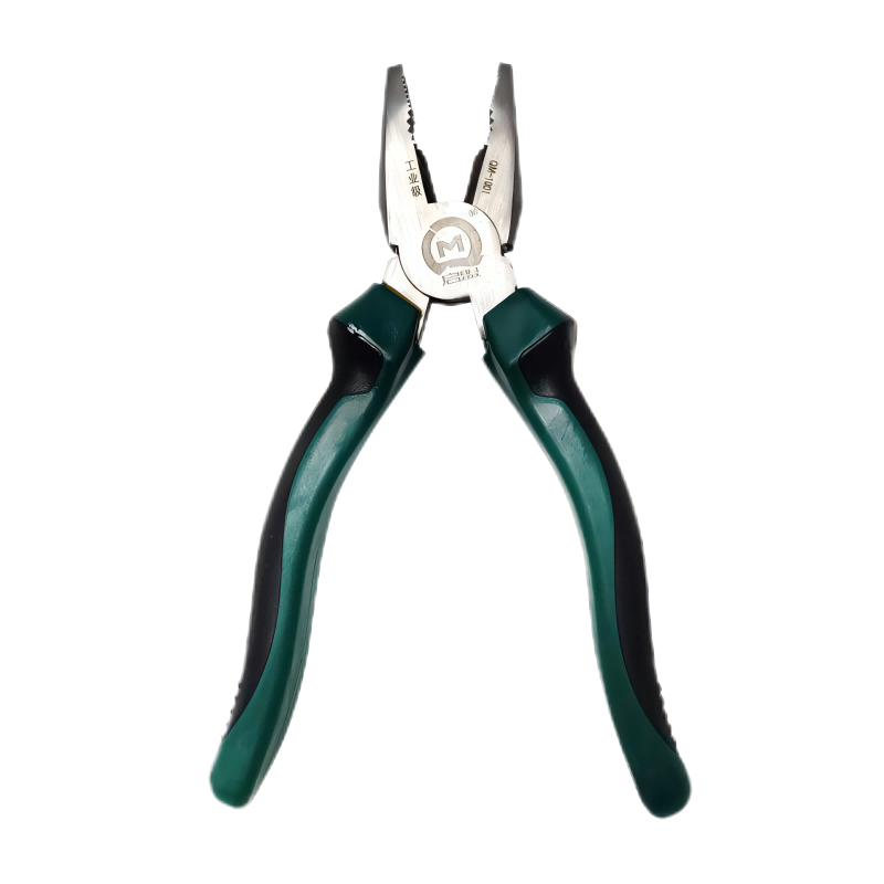 启盟QM-1001欧式精抛钢丝钳老虎钳8寸200mm