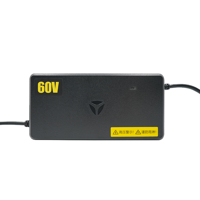 雅迪(yadea)电动车原装铅酸电池充电器60V/3A/三圆型通用电瓶车自动散热