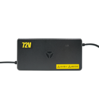 雅迪(yadea)电动车原装铅酸电池充电器72V/3A/三圆型通用电瓶车自动散热