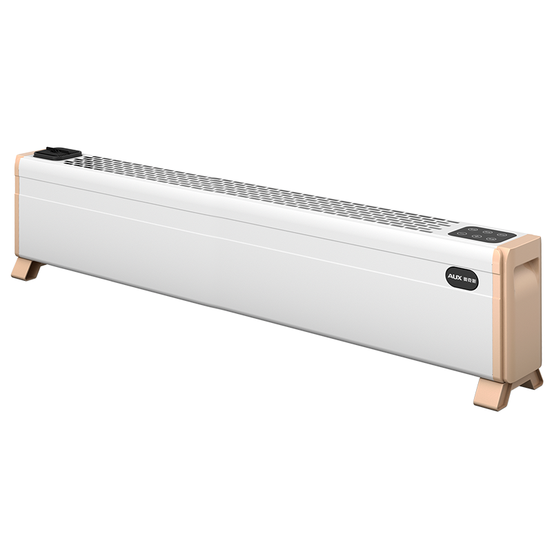奥克斯(AUX) 奥克斯踢脚线取暖器家用电暖气节能省电暖器小型烤火炉卧室大面积 白色1.0m遥控款+智能APP
