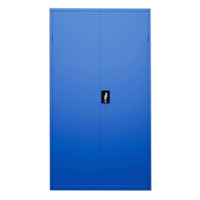 风雷顺工具柜加厚铁皮储物柜工厂用带抽屉汽修多功能收纳柜通门无网柜蓝色