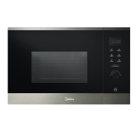 美的(Midea)25L嵌入式微波炉家用二级能效900W大功率快速加热BC2501 微烤一体机 高效磁控管 微波多档火力