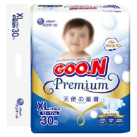 大王(GOO.N)天使系列婴儿纸尿裤 宝宝纸尿裤XL30片(12-20kg)