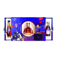 马爹利(Martell) VSOP 干邑白兰地 洋酒 法国进口 送礼佳选 [精装酒伴礼盒]50ml三支装
